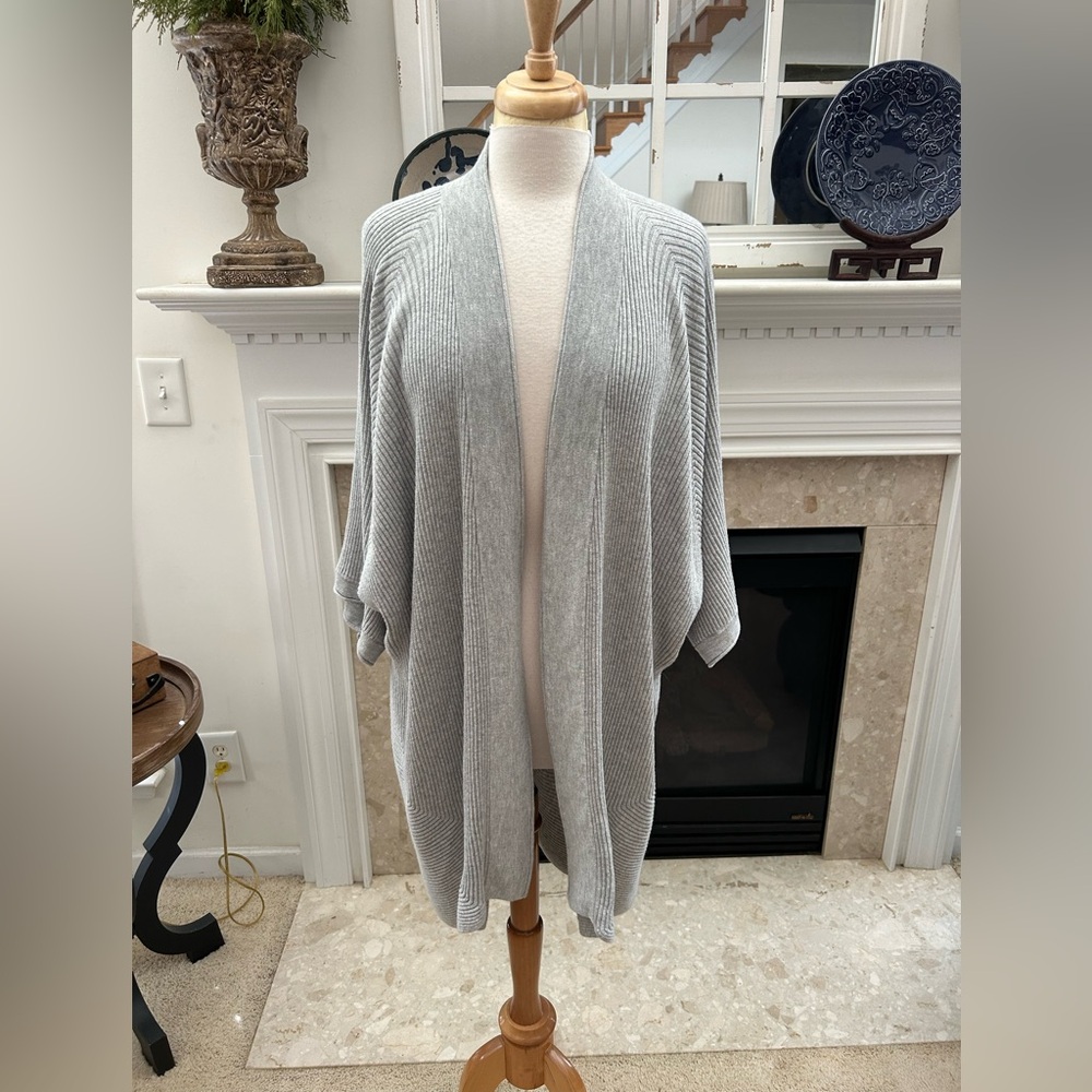 Chico’s Gray Cardigan Sweater